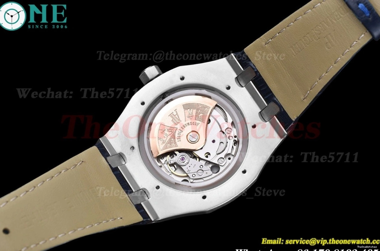 Dial LE Oak 15400 SS Blue 41mm GDF MY8215 Royal 0208